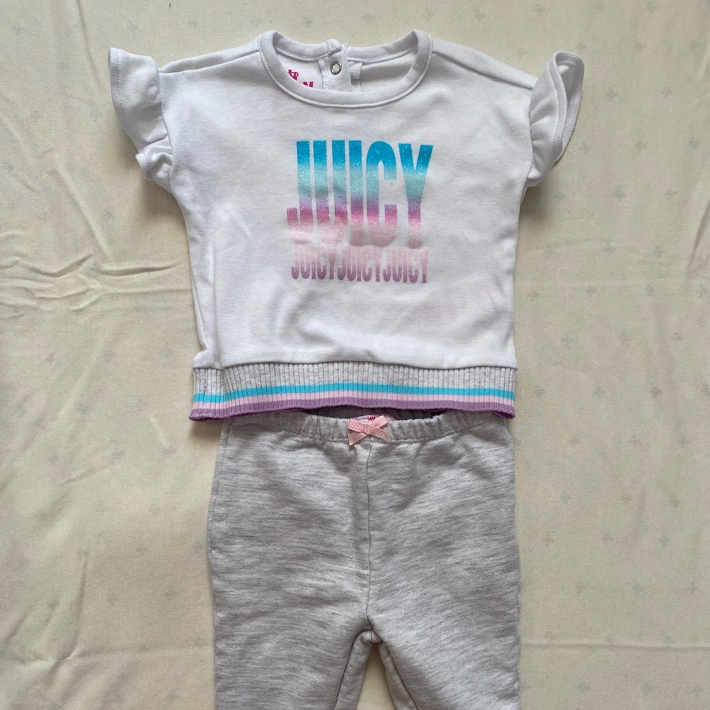Baby girl Juicy 2 piece outfit